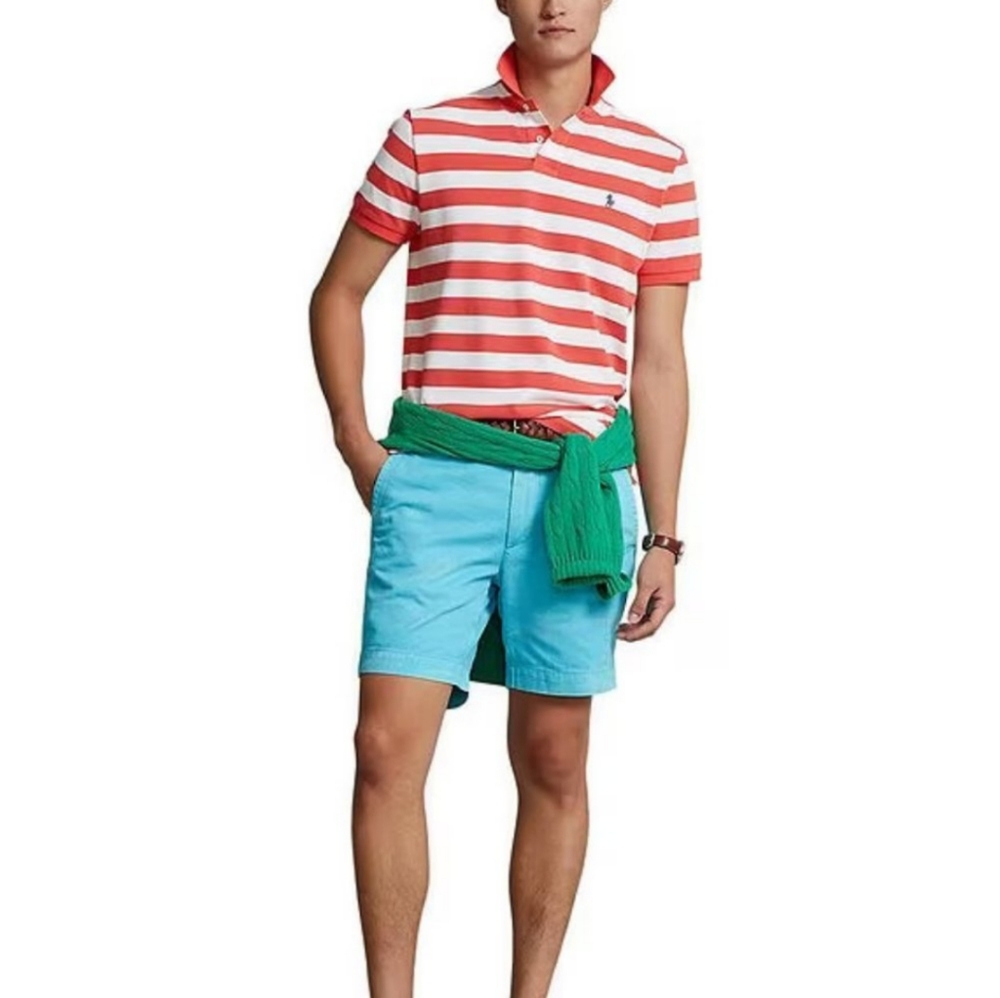 Polo Ralph Lauren Men's XL Classic Fit Striped Polo Shirt Preppy